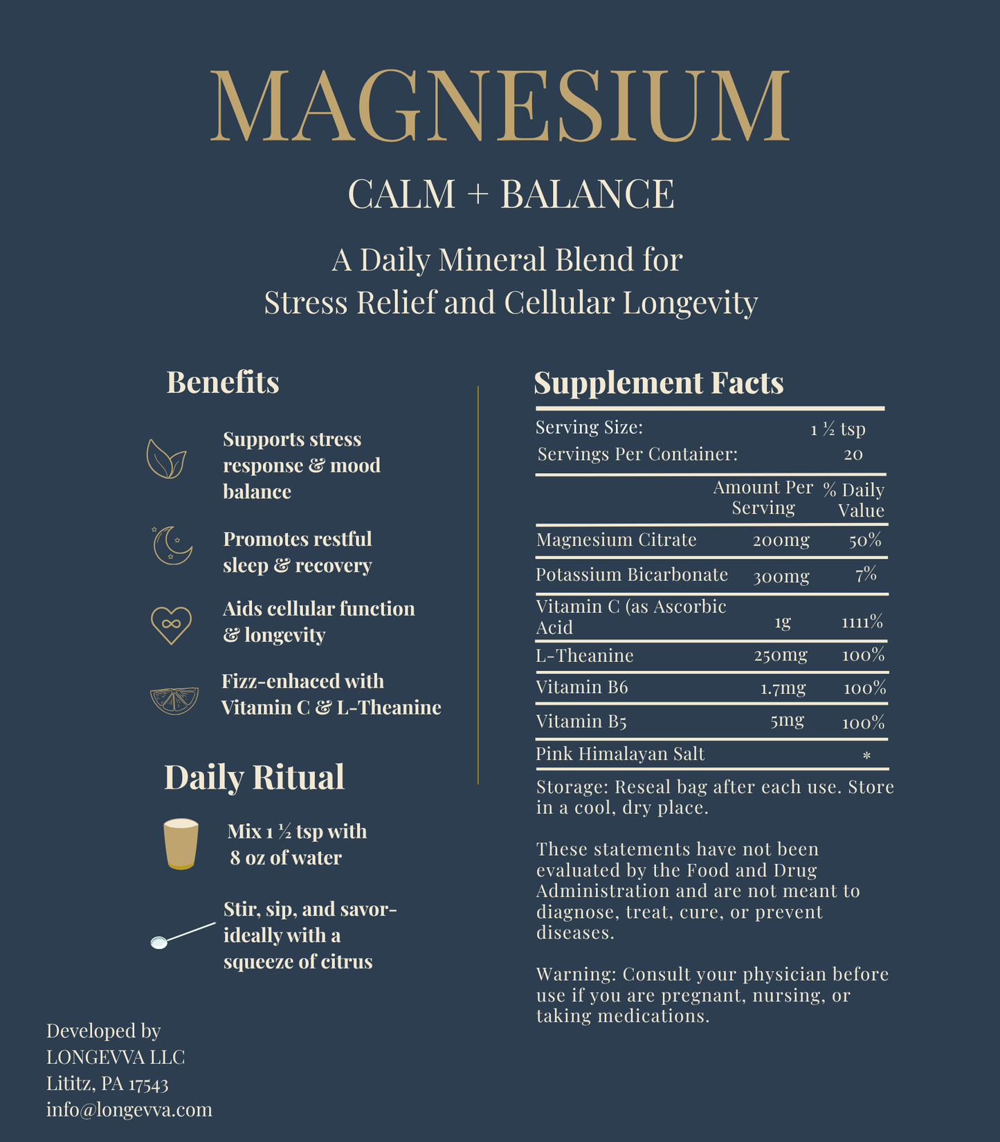 CortiZen- Adrenal Support Blend (Citrus Free)