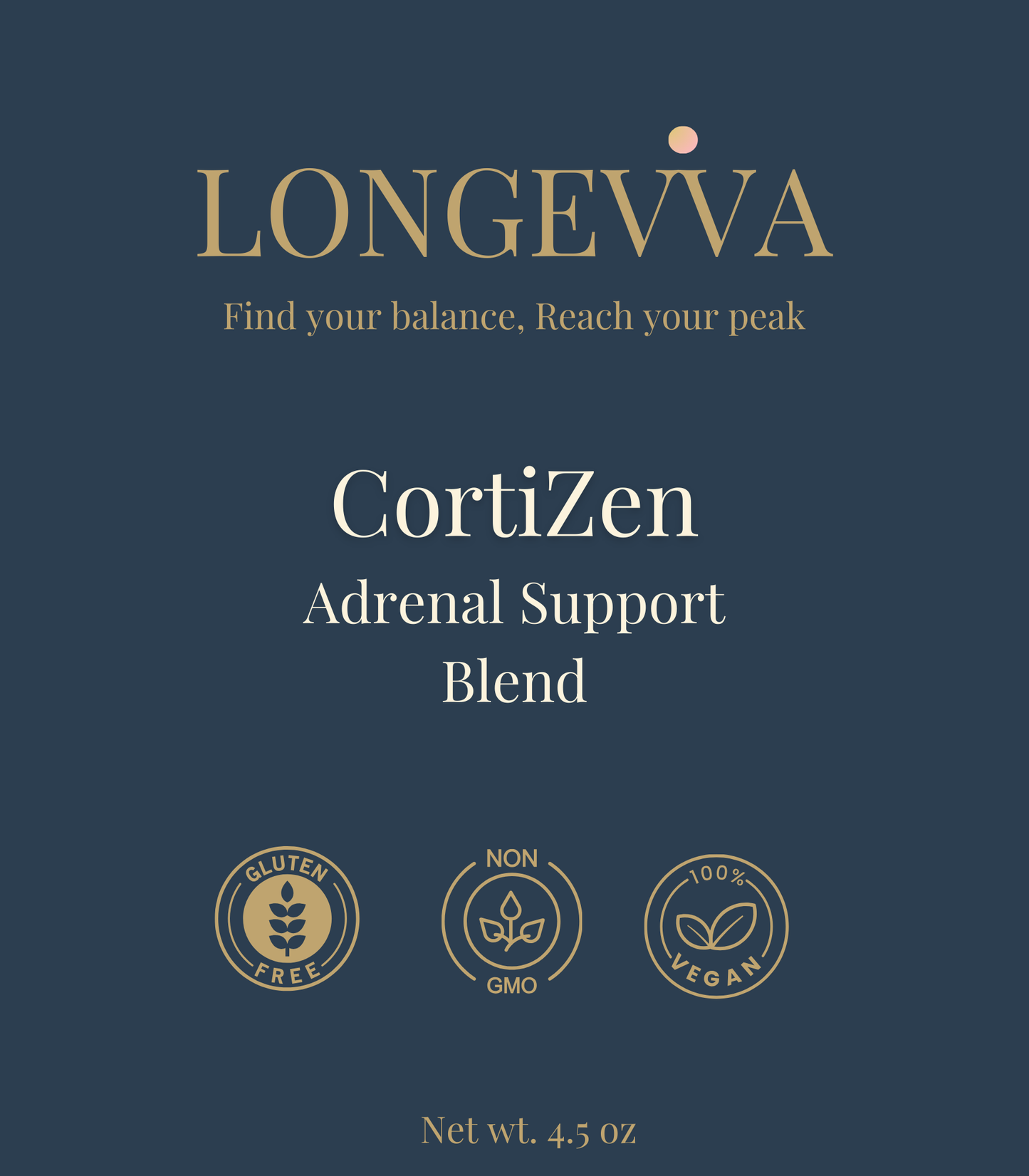 CortiZen- Adrenal Support Blend (Citrus Free)